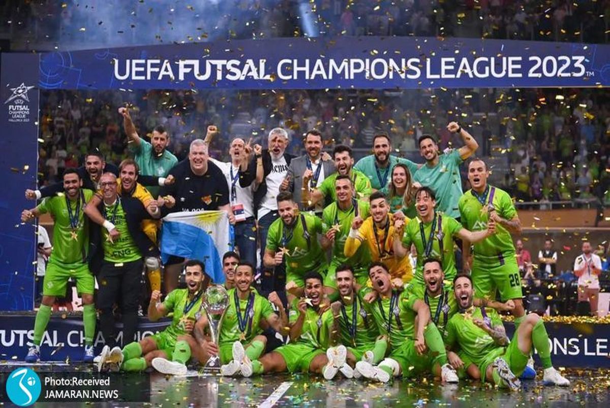 عکس| نمایش جام لیگ قهرمانان اروپا با ایرانی ها