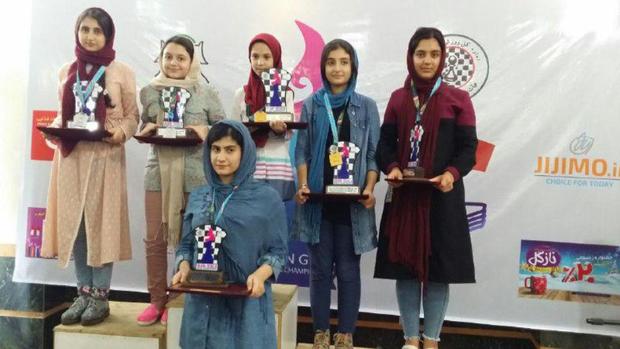 تهران قهرمان مسابقات شطرنج رده های سنی دختران کشورشد