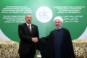 دکتر روحانی: باید از ظرفیت‌های گسترده ایران و آذربایجان در راستای منافع دو ملت استفاده کرد