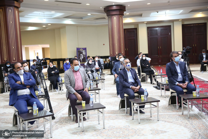 مراسم پنجاهمین سال تاسیس بهشت زهرا (س)‌ در حرم امام خمبنی