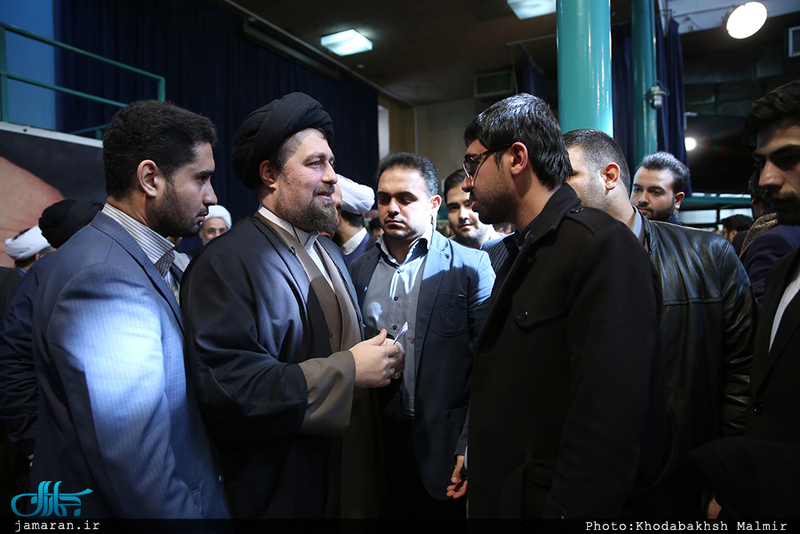 دیدار تشکل های دانشگاه آزاد اسلامی با سید حسن خمینی