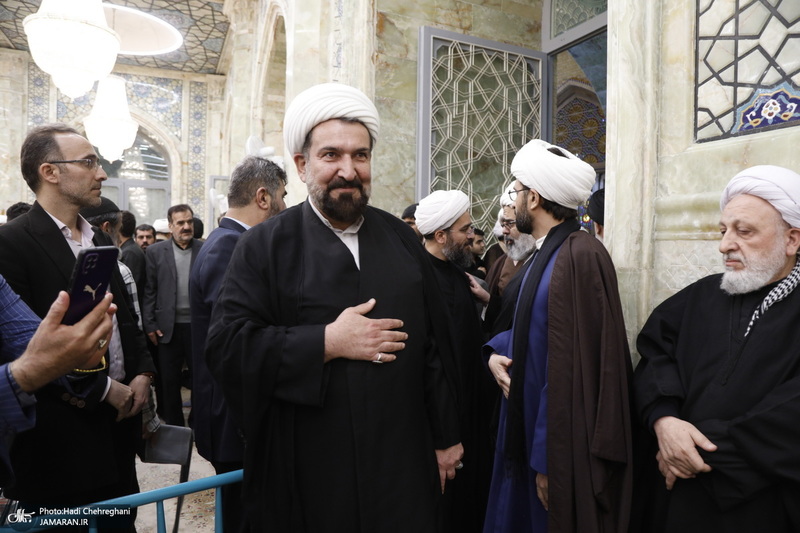 بزرگداشت آیت الله نمازی در مسجد اعظم قم