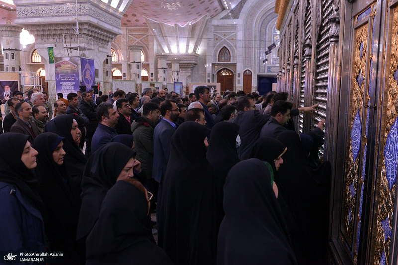 تجدید میثاق رئیس، معاونان و کارکنان سازمان حفاظت محیط زیست با آرمان های حضرت امام