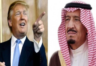 گفت و گوی تلفنی ترامپ و پادشاه عربستان
