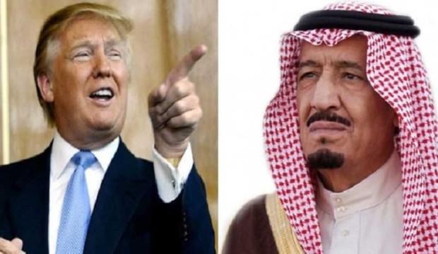 گفت و گوی تلفنی ترامپ و پادشاه عربستان
