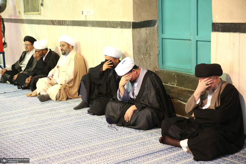 بازدید جمعی از علمای نجف از حسینه و مجموعه فرهنگی جماران