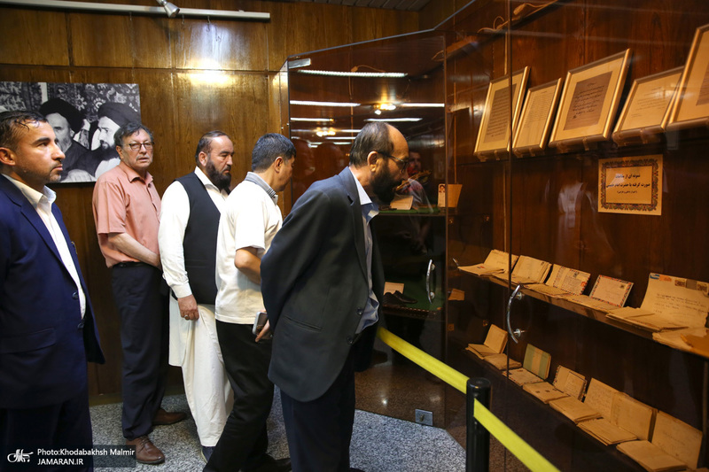 بازدید جمعی از شخصیتهای علمی و فرهنگی  کشور افغانستان