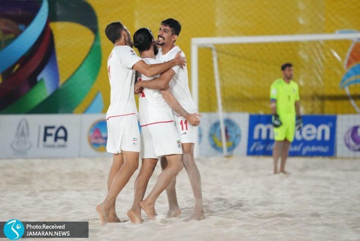 ویدیوی گل های فینال فوتبال ساحلی قهرمانی آسیا میان ایران و ژاپن