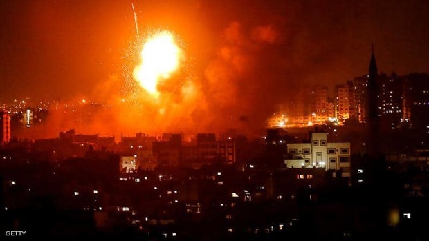 دو کشته در انفجارها در غزه