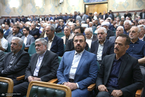 مراسم یادبود حاجیه خانم خدیجه خاتمی در مسجد امیرالمومنین (ع) -1