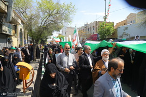 راهپیمایی باشکوه روز قدس در قم -2
