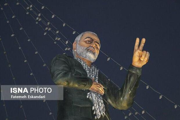 شهردار جیرفت: تندیس شهید سردار سلیمانی را اصلاح می‌کنیم
