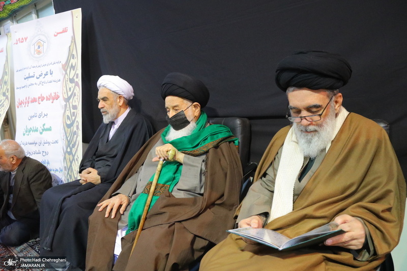 مراسم ختم همسر آیت الله العظمی سبحانی در قم