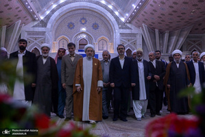 تجدید میثاق مهمانان سی و سومین کنفرانس وحدت اسلامی با آرمان‌های امام خمینی(س)