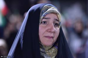 پنجاه و پنجمین شب اجتماع پر شور مردم در میدان جمهوری اسلامی