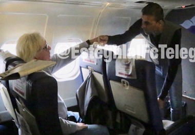 ویسی در پرواز استقلالی‌ها به اهواز +عکـس
