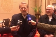 لاریجانی وارد پکن شد/ منافع مشترک باعث تقویت همکاری های چین و ایران شده است
