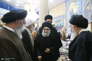 مراسم بزرگداشت همسر مرحوم آیت الله العظمی فاضل لنکرانی (ره)
