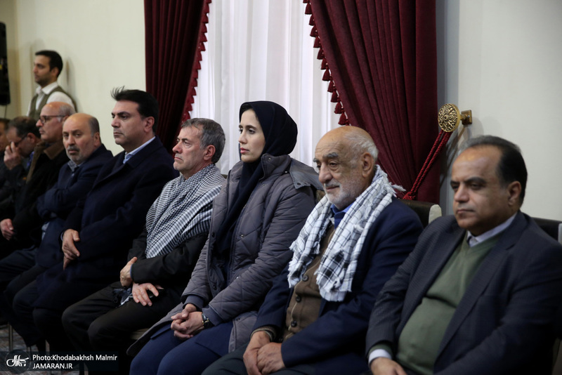 دیدار  رئیس و جمعی از اعضای اتاق اصناف تهران‌ با سید حسن خمینی