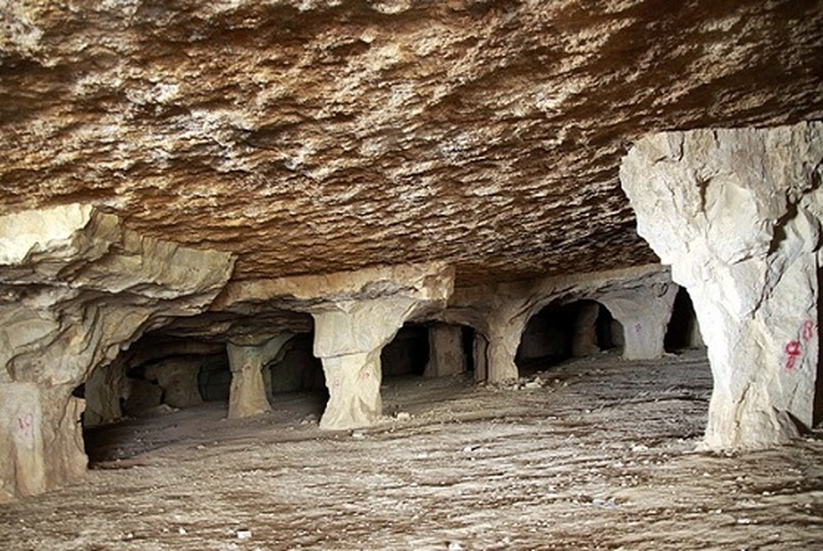 بزرگ‌ترین غار دست‌ساز جهان در جهرم فرو ریخت