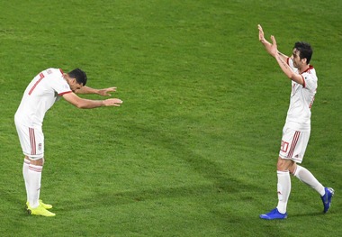 قدردانی  جالب طارمی از آزمون پس از گلزنی + تصاویر
