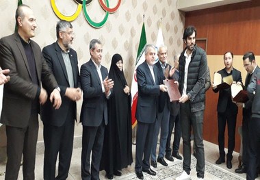 مراسم تقدیر کمیته ملی المپیک از سهمیه‌داران۲۰۲۰ توکیو+ تصاویر
