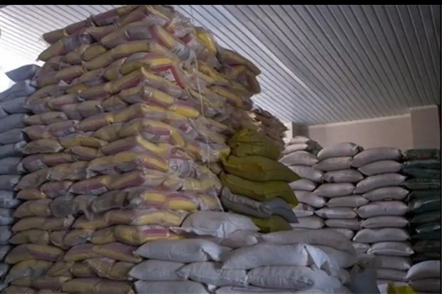 15 تن برنج احتکاری در شهرستان ورامین کشف شد