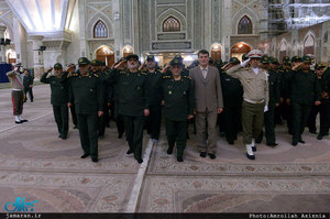 تجدید میثاق پایوران سپاه حفاظت انصار المهدی(عج) با آرمان های حضرت امام خمینی(س)