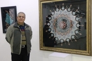 نمایش 68 اثر معرق فلز از هنرمند نیشابوری در نگارخانه میلان ارومیه