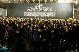 چهارمین شب عزاداری فاطمیه در حسینیه امام خمینی 