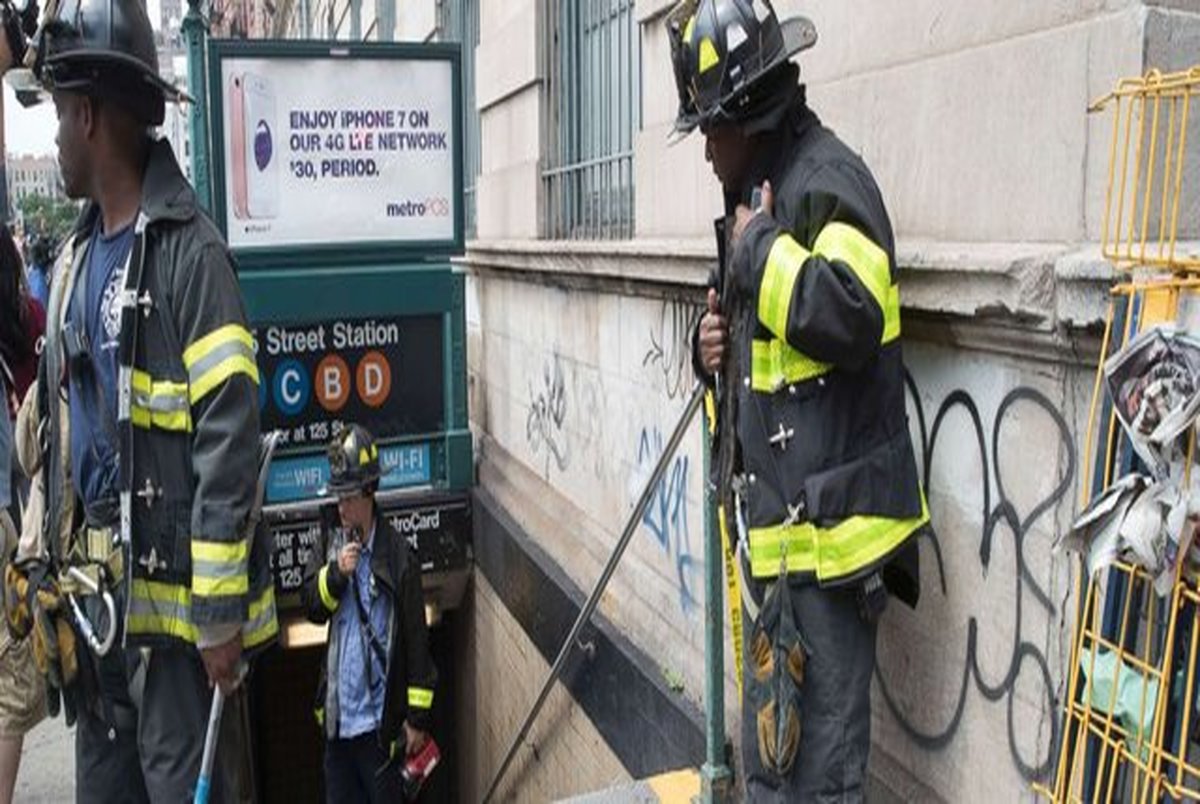 ۳۴ زخمی در حادثه قطار شهری نیویورک 