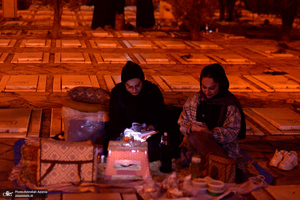 احیای شب بیست و یکم ماه مبارک رمضان در گلزار شهدای بهشت زهرا (س)