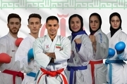 ۶ برنز ایران در روز چهارم کاراته قهرمانی آسیا
