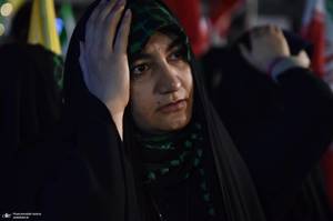 پنجاه و هشتمین اجتماع پر شور مردم در میدان انقلاب