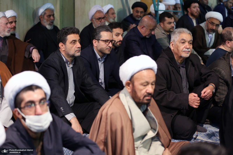 مراسم ختم مرحوم حجت الاسلام و المسلمین صالحی منش در حسینیه جماران