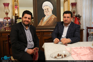 دیدار اعضای هیات رییسه و مدیران استانی دانشگاه آزاد اسلامی با خانواده مرحوم آیت الله هاشمی 