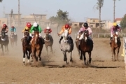 رقابت ۶۵ راس اسب در روز دوم هفته سیزدهم مسابقات اسبدوانی گنبد