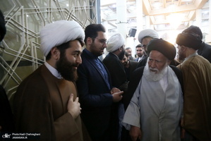 مراسم اولین سالگرد آیت الله حاج شیخ نصرالله شاه آبادی(ره)