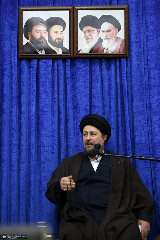 دیدار رئیس، مدیران و کارکنان ستاد اجرایی فرمان امام (ره) با سید حسن خمینی