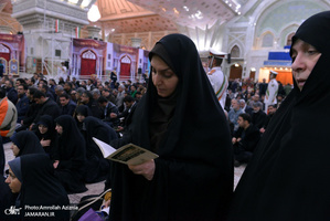 تجدید میثاق رئیس و امدادگران کمیته امداد امام خمینی(س) با آرمان های بنیانگذار جمهوری اسلامی ایران