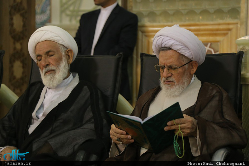 مراسم بزرگداشت حجت‌الاسلام و المسلمین سید مهدی طباطبایی(ره) در حرم مطهر حضرت معصومه(س)