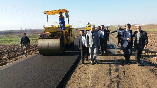 37 کیلومتر از جاده های استان اردبیل روکش آسفالت شد