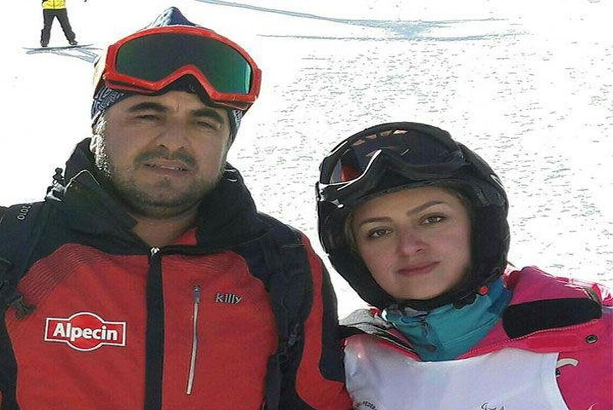  صادق کلهر و همسرش در کاپ آسیا اسکی معلولان قهرمان شدند