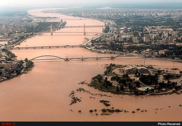 هدایت سیلاب خوزستان به دجله و کانون‌های ریزگرد در عراق  موافقت با گشودن کانال ۲۱ هورالعظیم