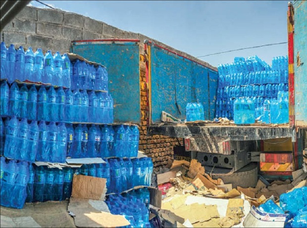 روزانه 44 هزار بطری آب معدنی در آبادان توزیع می شود