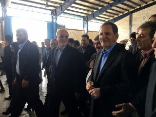 افتتاح یک واحد صنعتی در صومعه‌سرا با حضور معاون رئیس‌جمهور