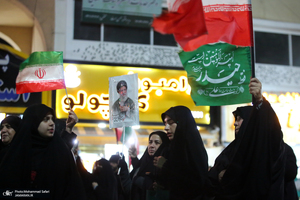 تجمع و راهپیمایی خودرویی در پرند
