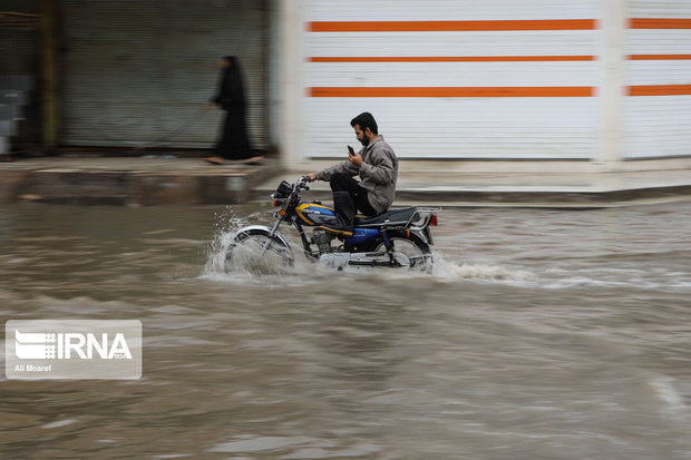 اهواز رکوردار بارندگی در خوزستان