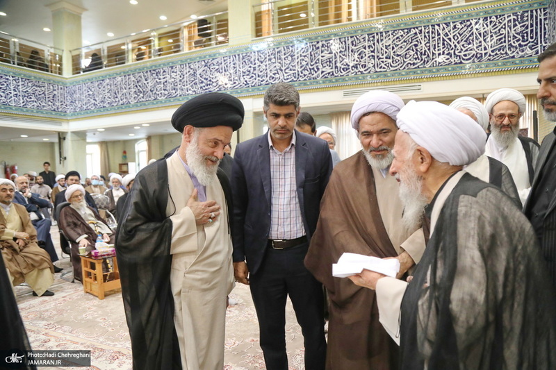 مراسم چهلمین روز درگذشت همسر آیت الله العظمی جوادی آملی‎‎