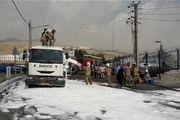 تانکر 20 هزار لیتری بنزین در شهران تهران دچار نشت شد